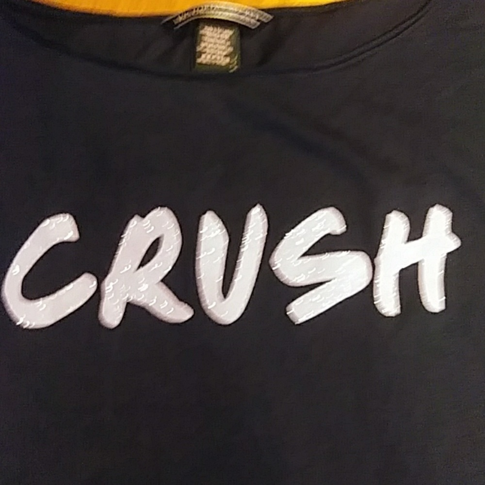 NWT-VS Shimmer CRUSH Shirt - Picture 2 of 3